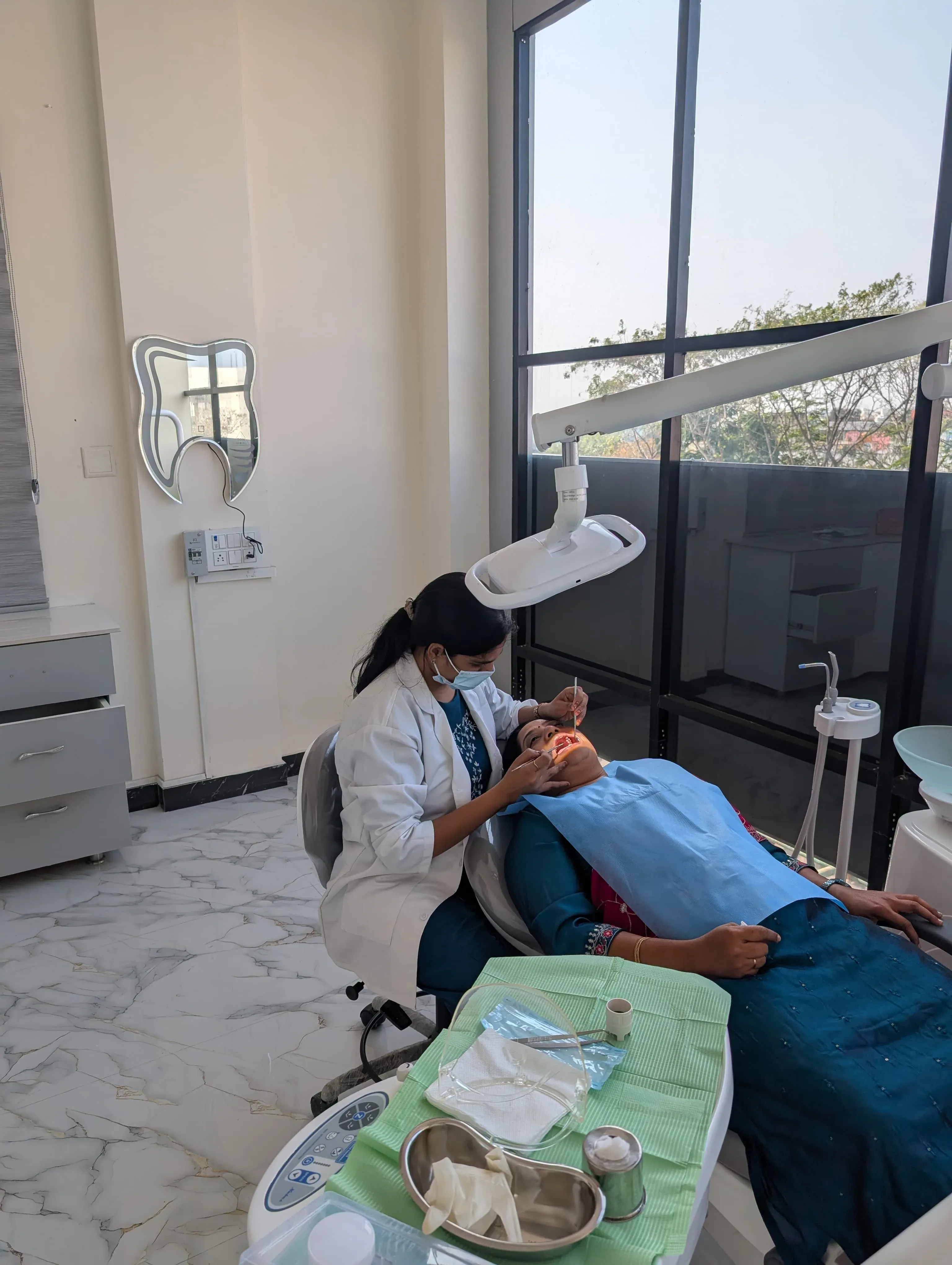 Spark Dental Care reception area